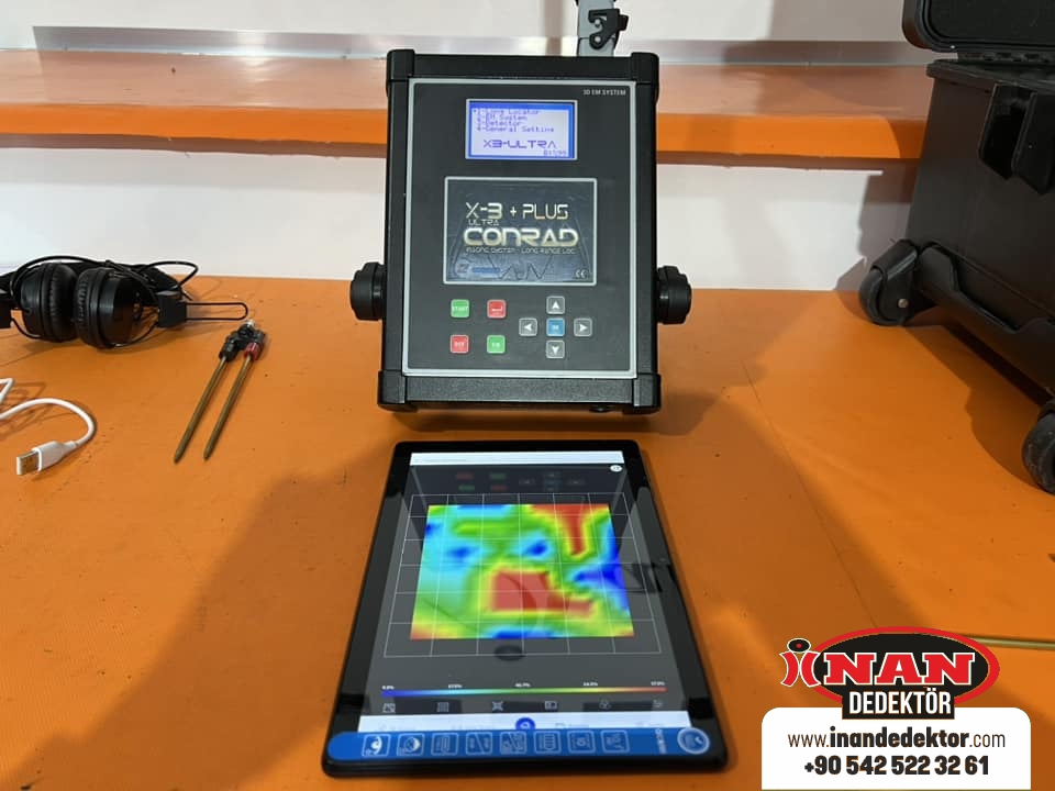 CONRAD X3 ULTRA YER ALTI GÖRÜNTÜLEME CİHAZI TABLET İLE SIFIR AYARINDA ...